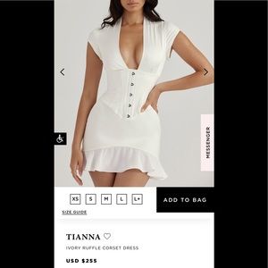 NWT House of CB Mini Dress